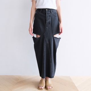 sea room lynn Waist asymmetryスリットスカート