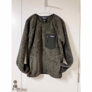 パタゴニア(patagonia)のパタゴニア　ウィメンズ　フリースサイズSカーキUSED美品　(トレーナー/スウェット)