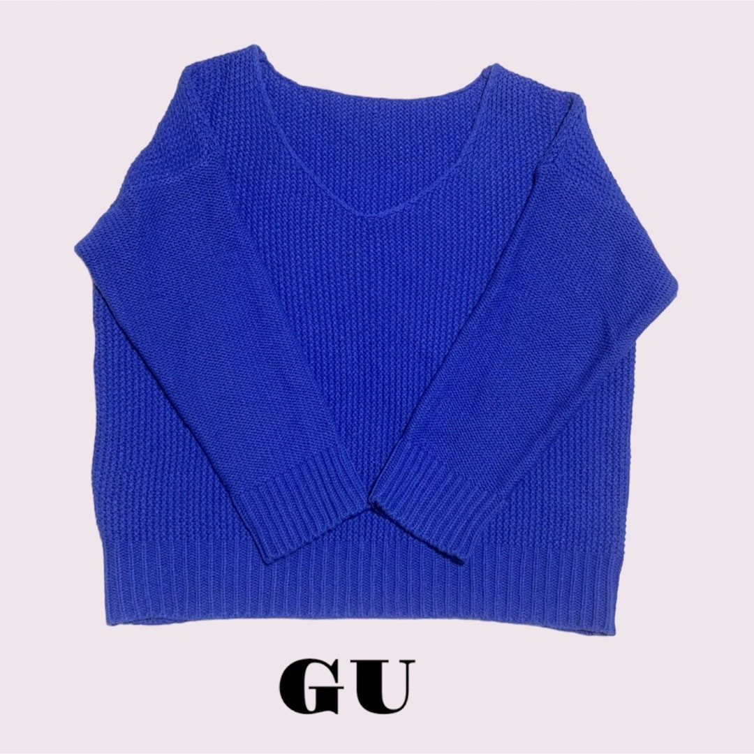 GU(ジーユー)のGU ジーユー　ニット レディースのトップス(ニット/セーター)の商品写真