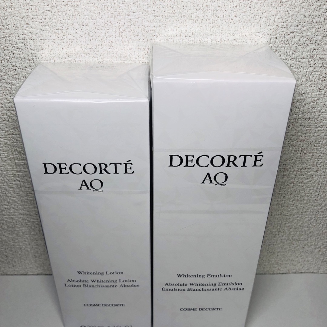 COSME DECORTE - コスメデコルテ AQ ホワイトニング 化粧水&乳液