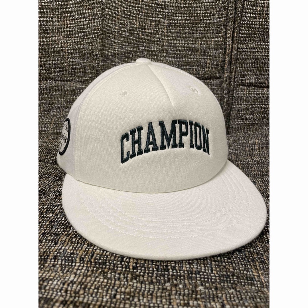 Champion(チャンピオン)のChampion チャンピオン キャップ 帽子 白 ホワイト メンズの帽子(キャップ)の商品写真