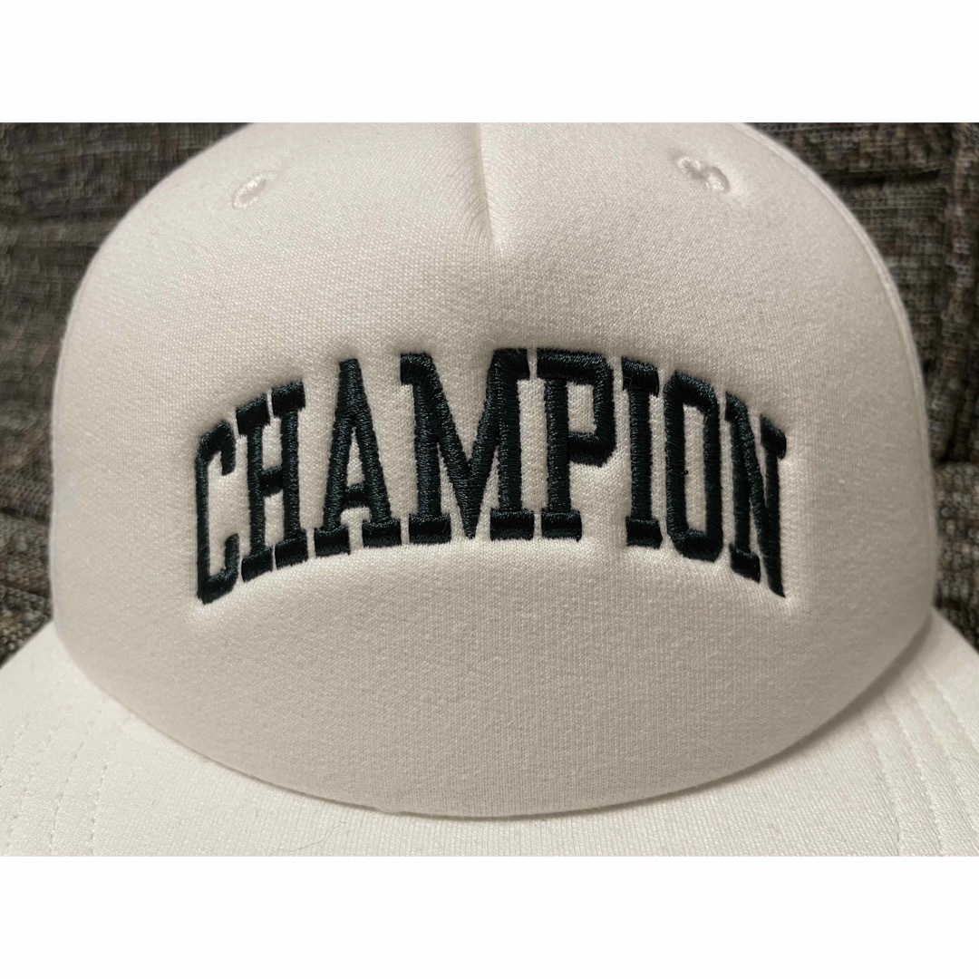 Champion(チャンピオン)のChampion チャンピオン キャップ 帽子 白 ホワイト メンズの帽子(キャップ)の商品写真