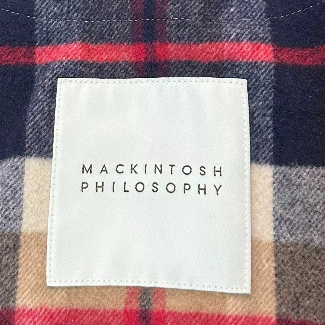 美品！MACKINTOSH PHILOSOPHY ライナー付 ステンカラーコート