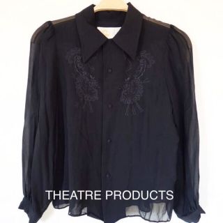 シアタープロダクツ(THEATRE PRODUCTS)の最終値下げ☆THERTRE PRODUCTS シアタープロダクツ  ブラウス (シャツ/ブラウス(長袖/七分))