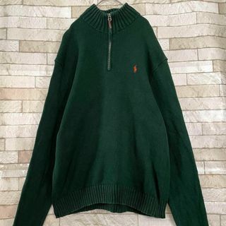 POLO RALPH LAUREN - ラルフローレン ハーフジップ コットンニット ...