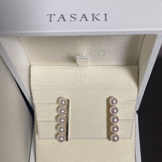 タサキ(TASAKI)の【超美品】Tasakiバランスバランス プラス ピアスk18 (ピアス)