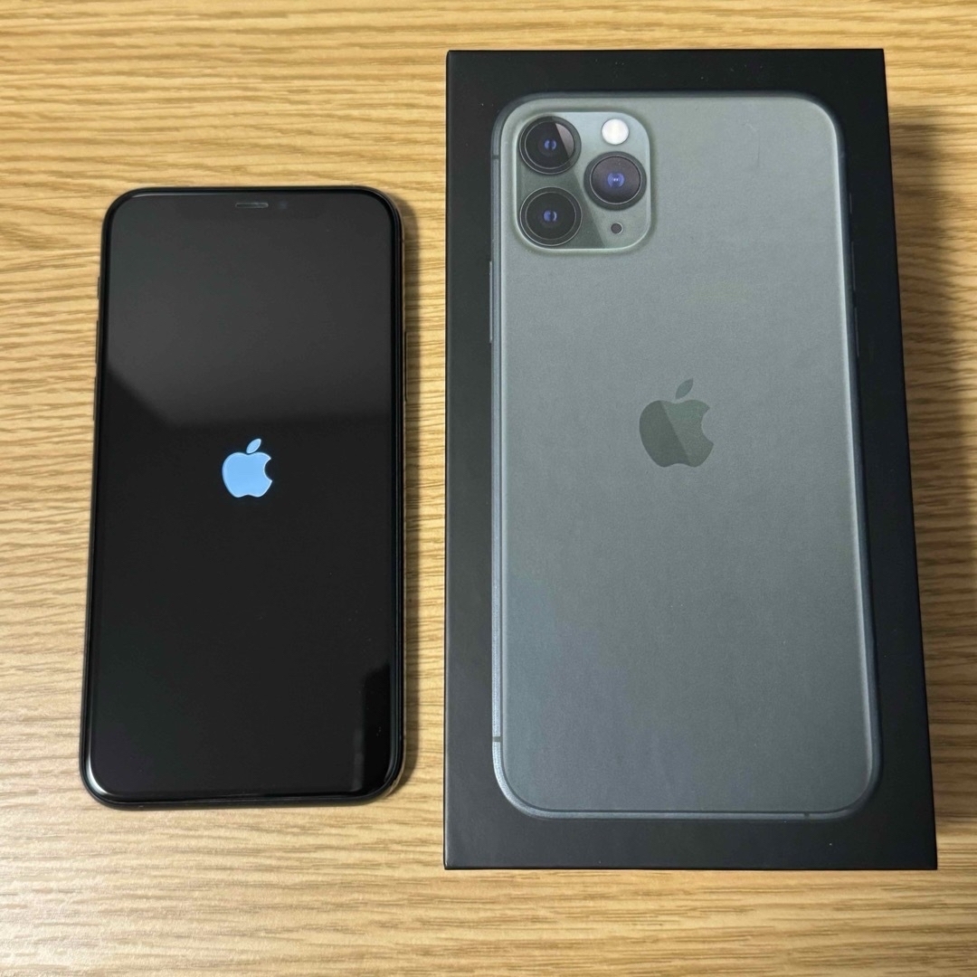 箱無し　iPhone 11 Pro ミッドナイトグリーン64 GB SIMフリー