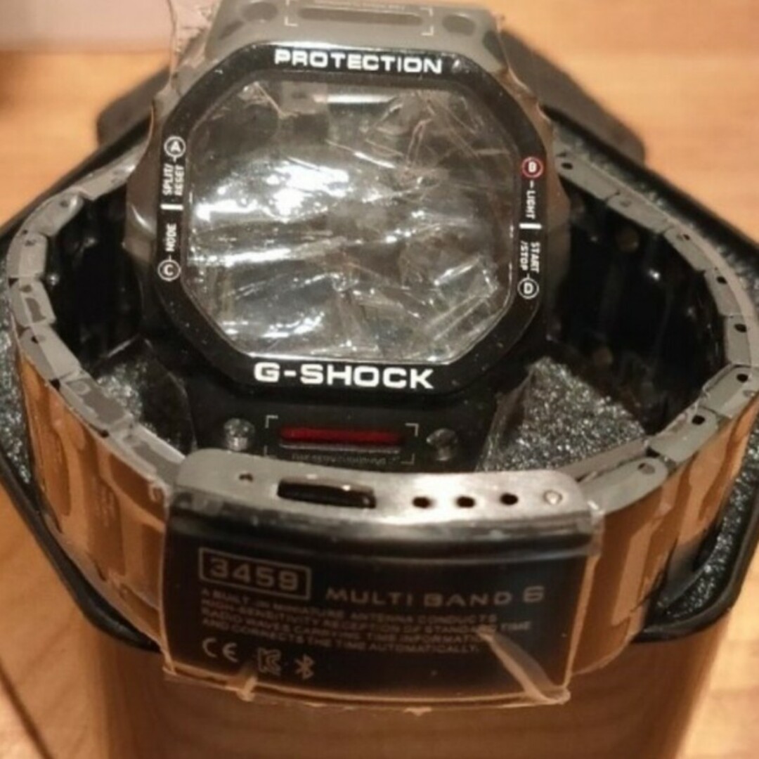 G-SHOCK(ジーショック)のG-SHOCK ジーショック 5600系 カスタム用パーツ フルメタルセット メンズの時計(金属ベルト)の商品写真