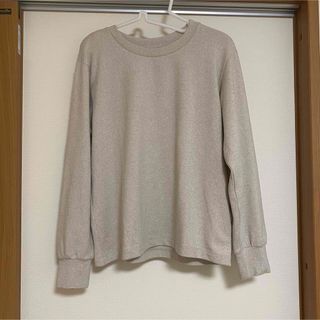 ユニクロ(UNIQLO)のUNIQLO ソフトパフスリーブクルーネックT(Tシャツ(長袖/七分))