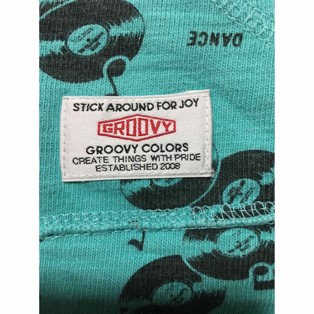 Groovy Colors(グルービーカラーズ)のグルービーカラーズキッズパーカー中古美品110 キッズ/ベビー/マタニティのキッズ服男の子用(90cm~)(ジャケット/上着)の商品写真