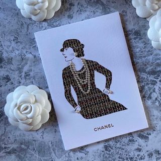 シャネル(CHANEL)のCHANEL  メッセージカード  グリーティングカード  クリスマスカード(カード/レター/ラッピング)