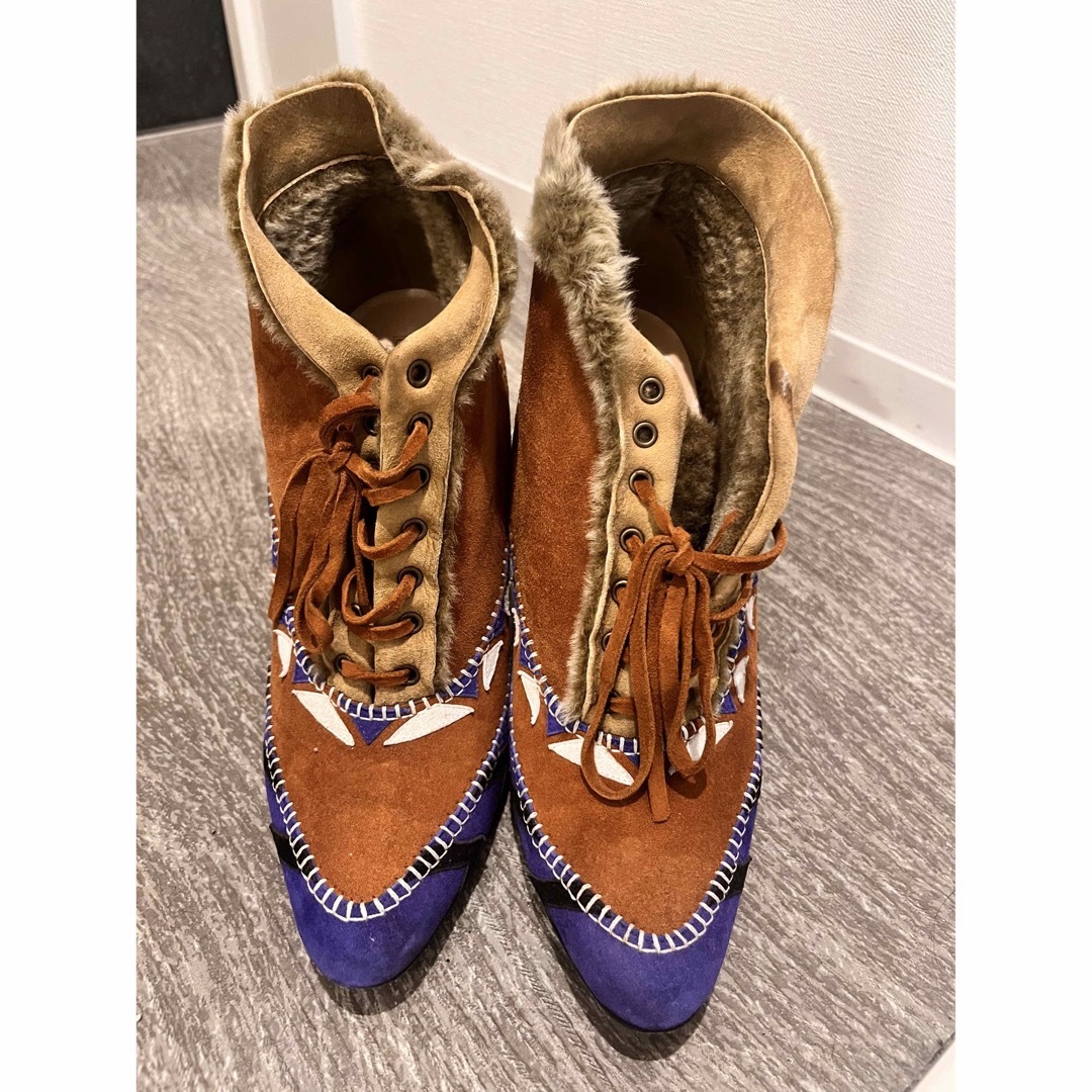 manolo blahnik ショートブーツ-