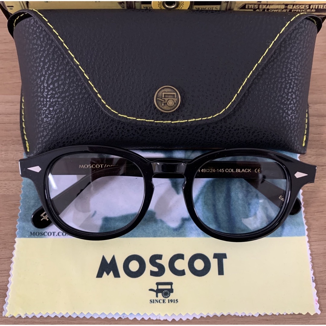 MOSCOT - MOSCOT モスコット レムトッシュ 46黒の通販 by aqua☆store ...