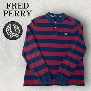 美品 フレッドペリー FRED PERRY 長袖ポロシャツ    メンズ 42