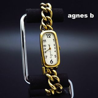 アニエスベー(agnes b.)のagnes b アニエスベー ブレスレットウォッチ チェーン (腕時計)