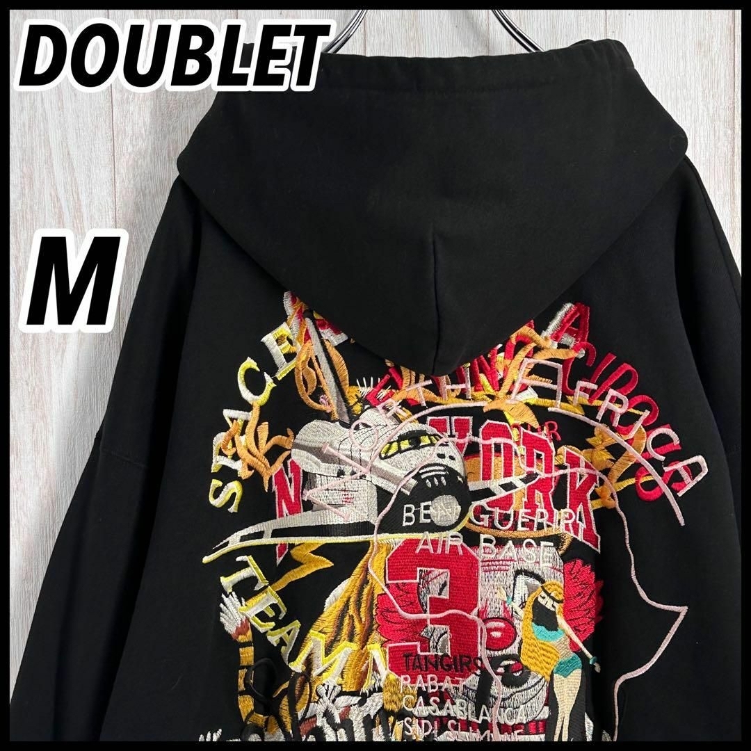 doublet(ダブレット)のちぃ様予約済み　【圧巻の刺繍】DOUBLET ダブレット カオス刺繍 パーカー メンズのトップス(パーカー)の商品写真