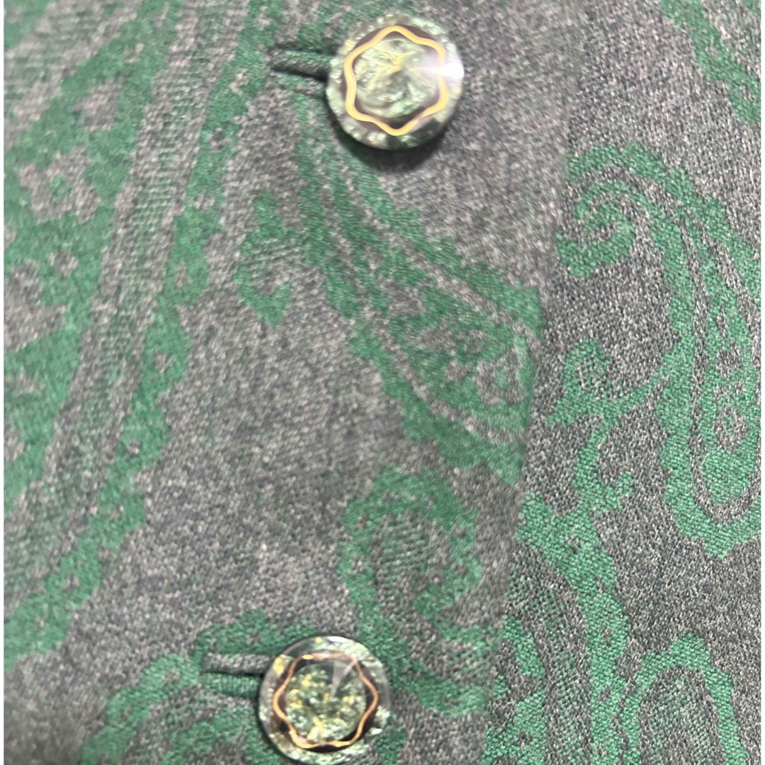 Needles(ニードルス)のペイズリー柄　ノーカラージャケット メンズのジャケット/アウター(ノーカラージャケット)の商品写真