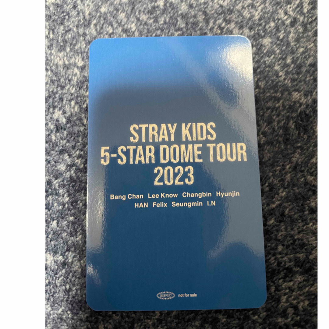 Stray Kids(ストレイキッズ)のStrayKids スキズ 福岡　ヒョンジン トレカ エンタメ/ホビーのCD(K-POP/アジア)の商品写真