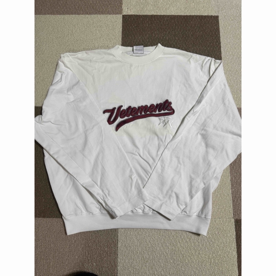 希少】vetements baseball トレーナー - www.sorbillomenu.com