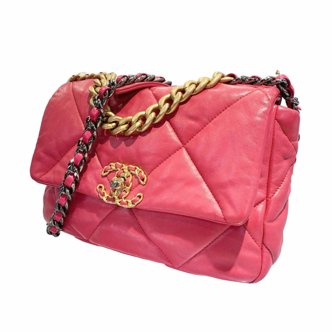 CHANEL シャネル  ショルダーバッグ シャネル19 2WAYバッグ  ピンク 23033979 AK