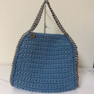 ステラマッカートニー(Stella McCartney)のステラマッカートニー　クロシェ　ブルー(ショルダーバッグ)