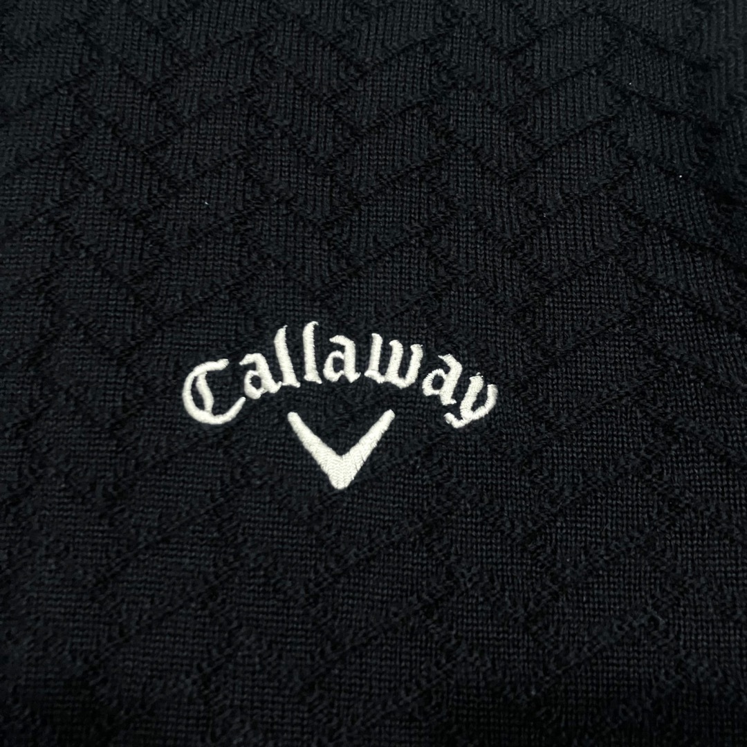 Callaway キャロウェイ　ゴルフ　セーター　ネイビー　サイズ3L