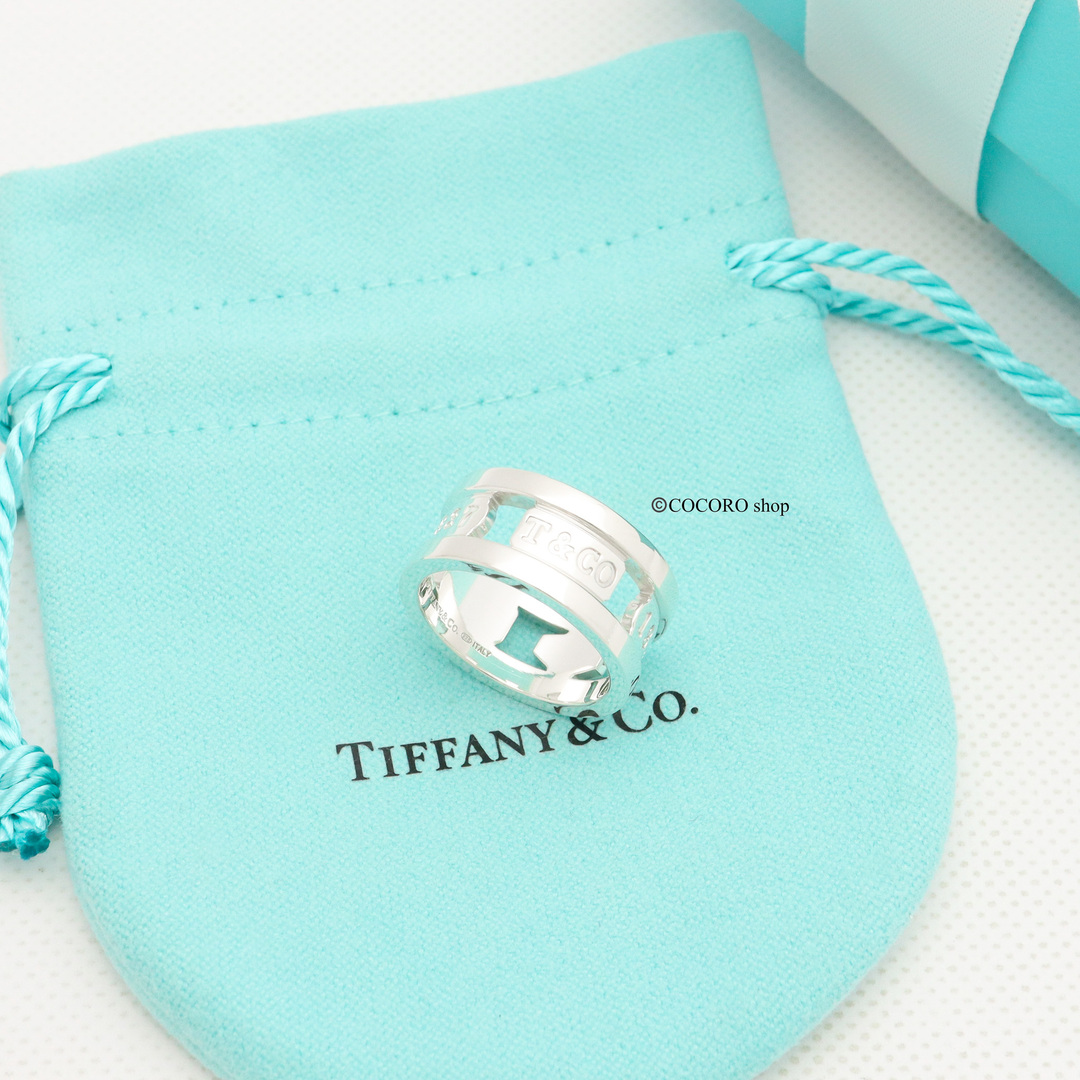 Tiffany & Co.(ティファニー)の【ズーちゃん様専用】TIFFANY＆Co. エレメント ワイド リング  レディースのアクセサリー(リング(指輪))の商品写真