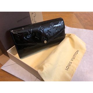 ヴィトン(LOUIS VUITTON) ヴェルニ 財布(レディース)(ブラック/黒色系