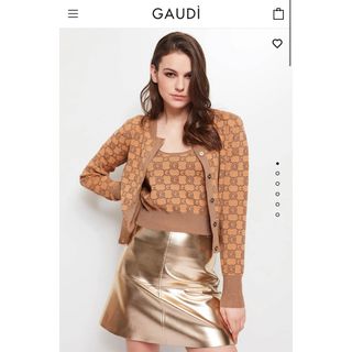 ザラ(ZARA)の GAUDI    Ｇロゴカーディガン(カーディガン)