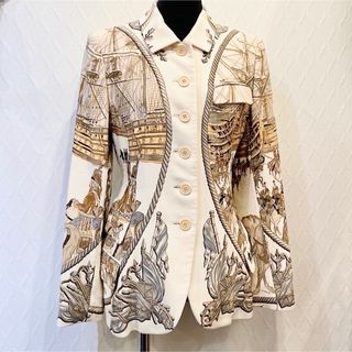 Hermes - ☆HERMES☆美品☆羊革☆ウール☆クルードセル☆ロング