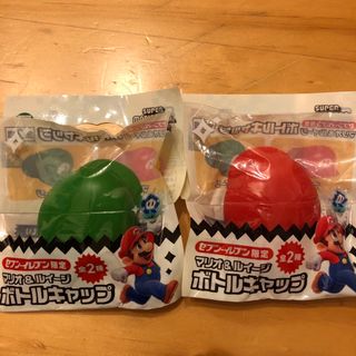 ニンテンドウ(任天堂)のマリオ ボトルキャップ  セブンイレブン限定(キャラクターグッズ)