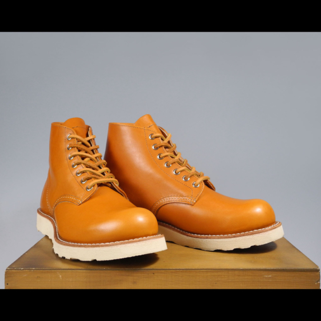 REDWING(レッドウィング)の新品同様9871ゴールドラセット犬タグ復刻セッター9875 8166 875 メンズの靴/シューズ(ブーツ)の商品写真