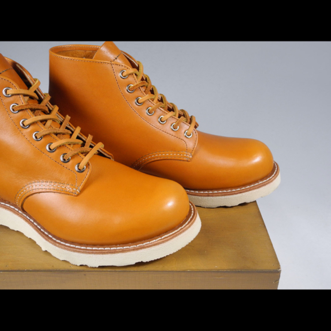 REDWING(レッドウィング)の新品同様9871ゴールドラセット犬タグ復刻セッター9875 8166 875 メンズの靴/シューズ(ブーツ)の商品写真