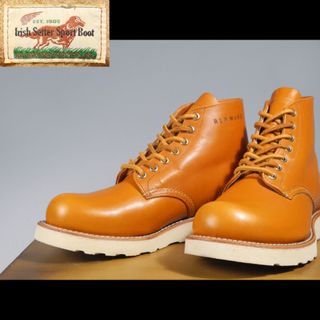 レッドウィング(REDWING)の新品同様9871ゴールドラセット犬タグ復刻セッター9875 8166 875(ブーツ)