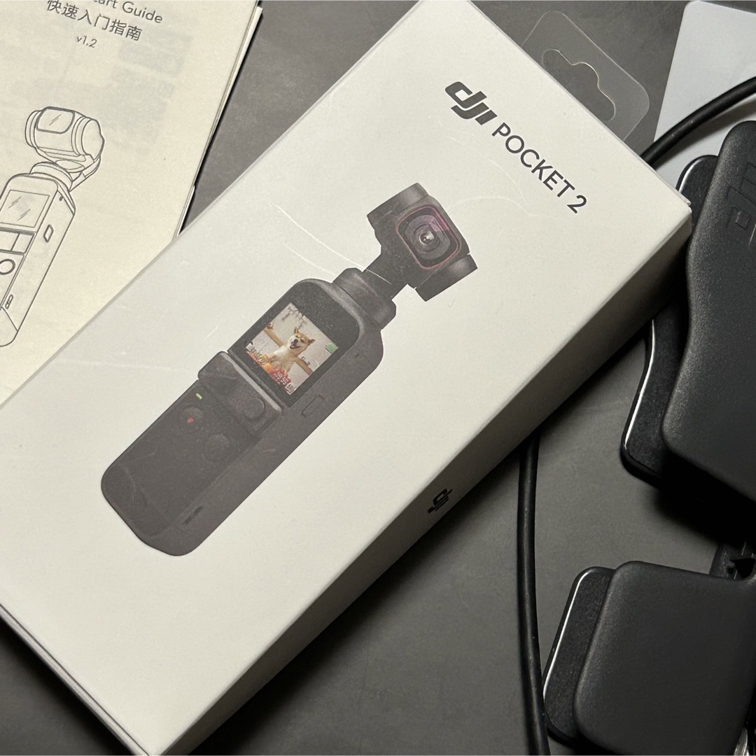 【一度のみ使用】DJI Osmo POCKET 2 スマホ/家電/カメラのカメラ(ビデオカメラ)の商品写真