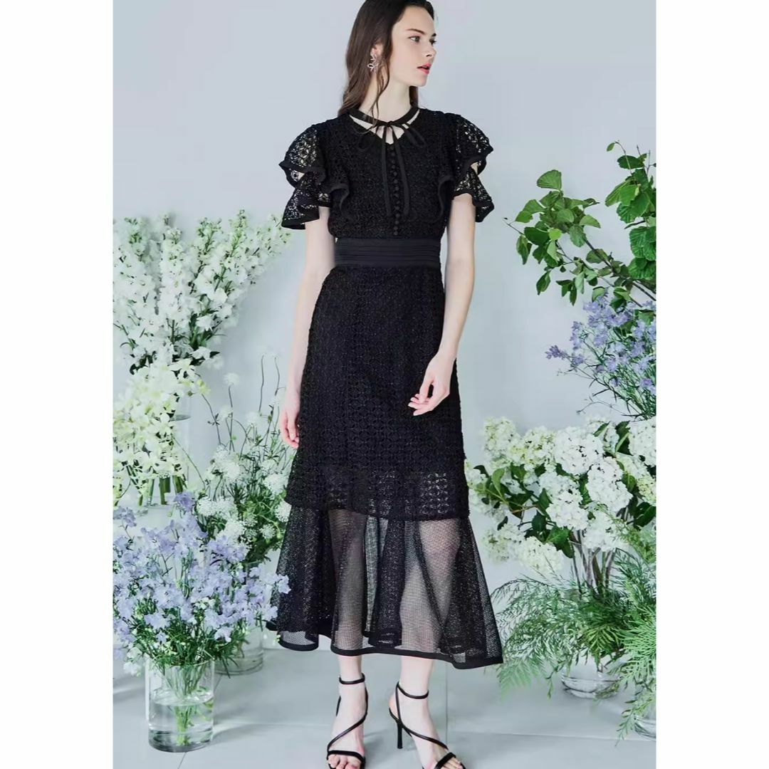 レディースRiu Chemical lace piping dress