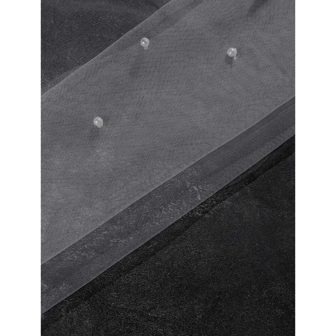 ブライダルベール　パール ハンドメイドのウェディング(ヘッドドレス/ドレス)の商品写真