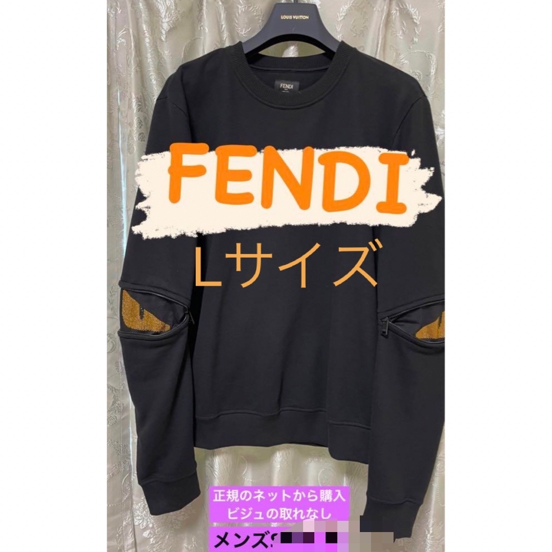 ⚡️FENDI⚡️フェンディパーカー 公式サイト購入 Lサイズ クリーニング済