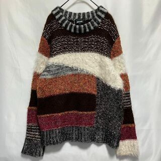 新品未使用　M　MISSONI　綿ニット　トップス　４０S〜M　定価4,7 万円