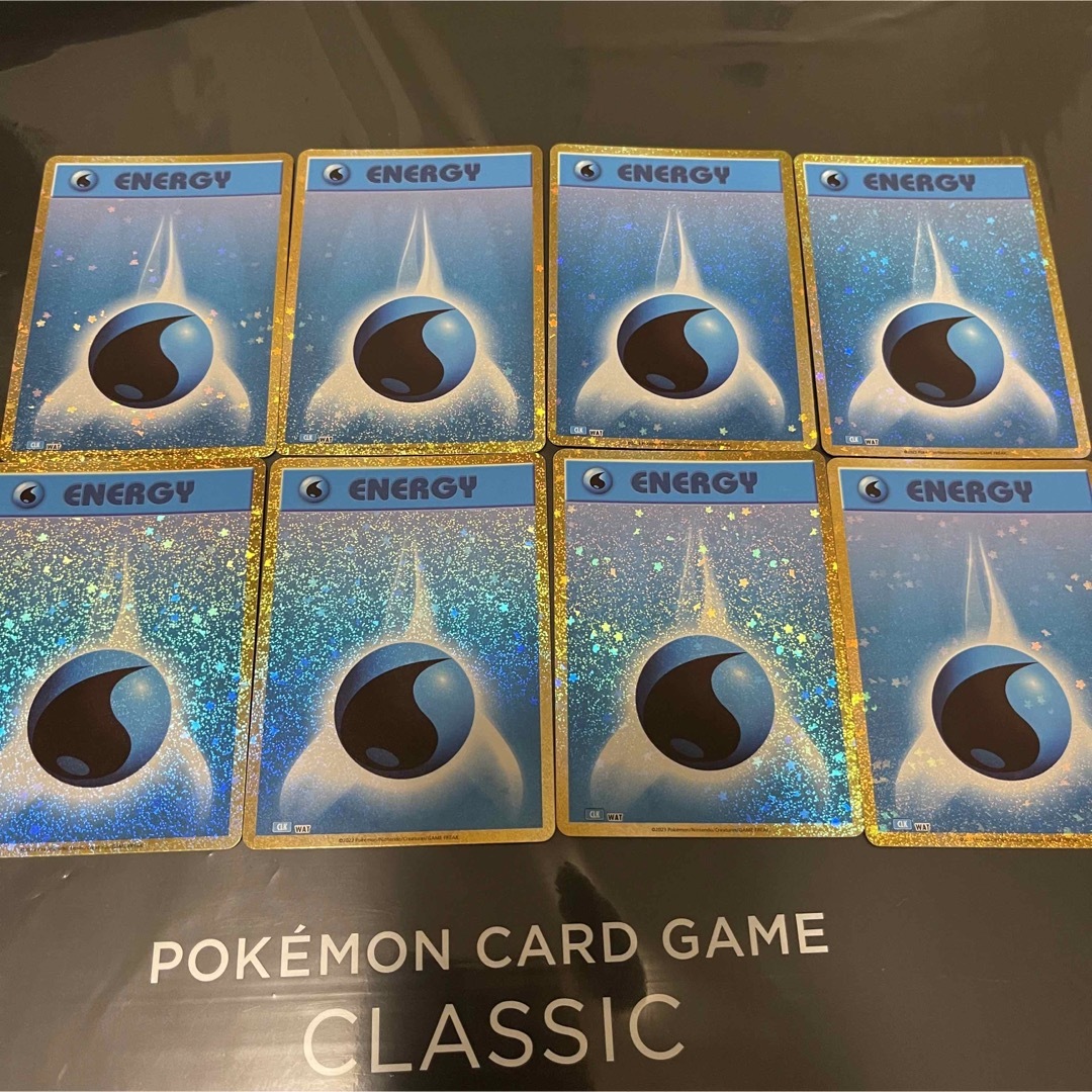 ポケモンカード クラシック 水エネルギー 8枚セットの通販 by ann|ラクマ