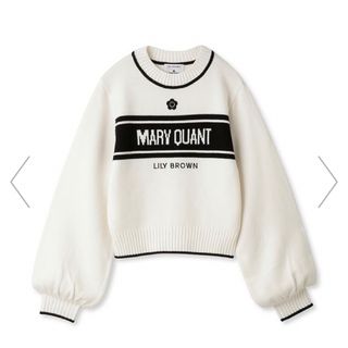 リリーブラウン(Lily Brown)の完売【LILY BROWN×MARY QUANT】限定コラボ！ジャガードニット(ニット/セーター)