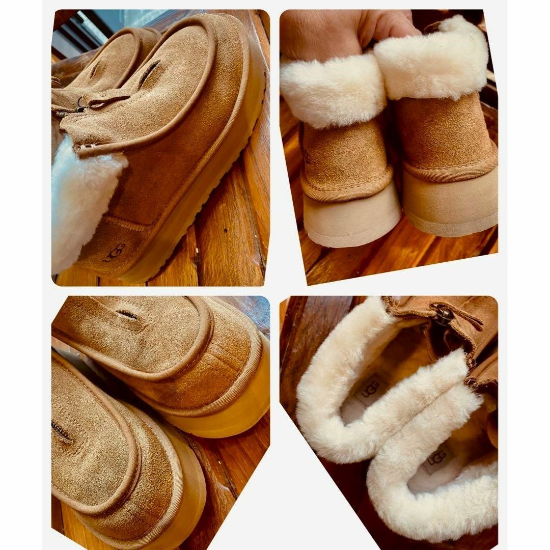 UGG(アグ)の完売しました。。。。。。。。。✨超美品✨24✨UGG✨FUNKETTE BOOT レディースの靴/シューズ(ブーツ)の商品写真