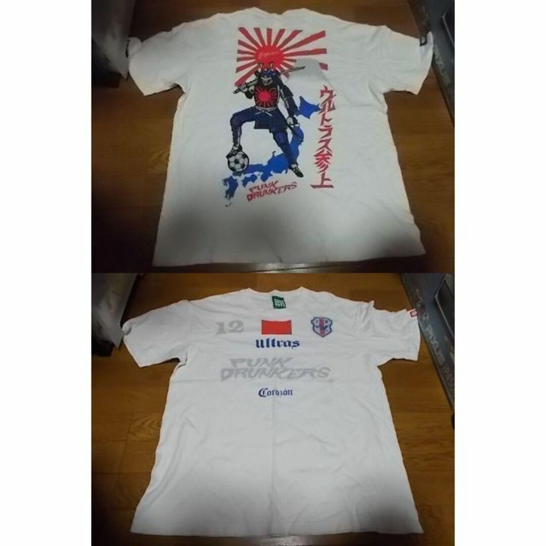 PUNK DRUNKERS(パンクドランカーズ)のpunkdrunkers ULTRAS ウルトラス Tシャツ XL サッカー 侍 メンズのトップス(Tシャツ/カットソー(半袖/袖なし))の商品写真