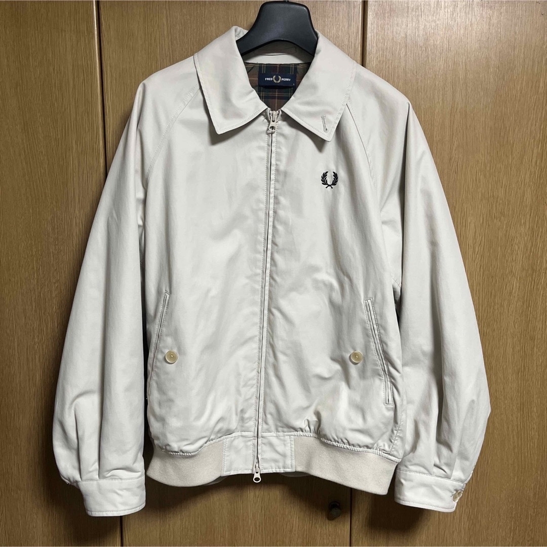 美品 SHIPS別注 FRED PERRY フレッドペリー ハリントンジャケット