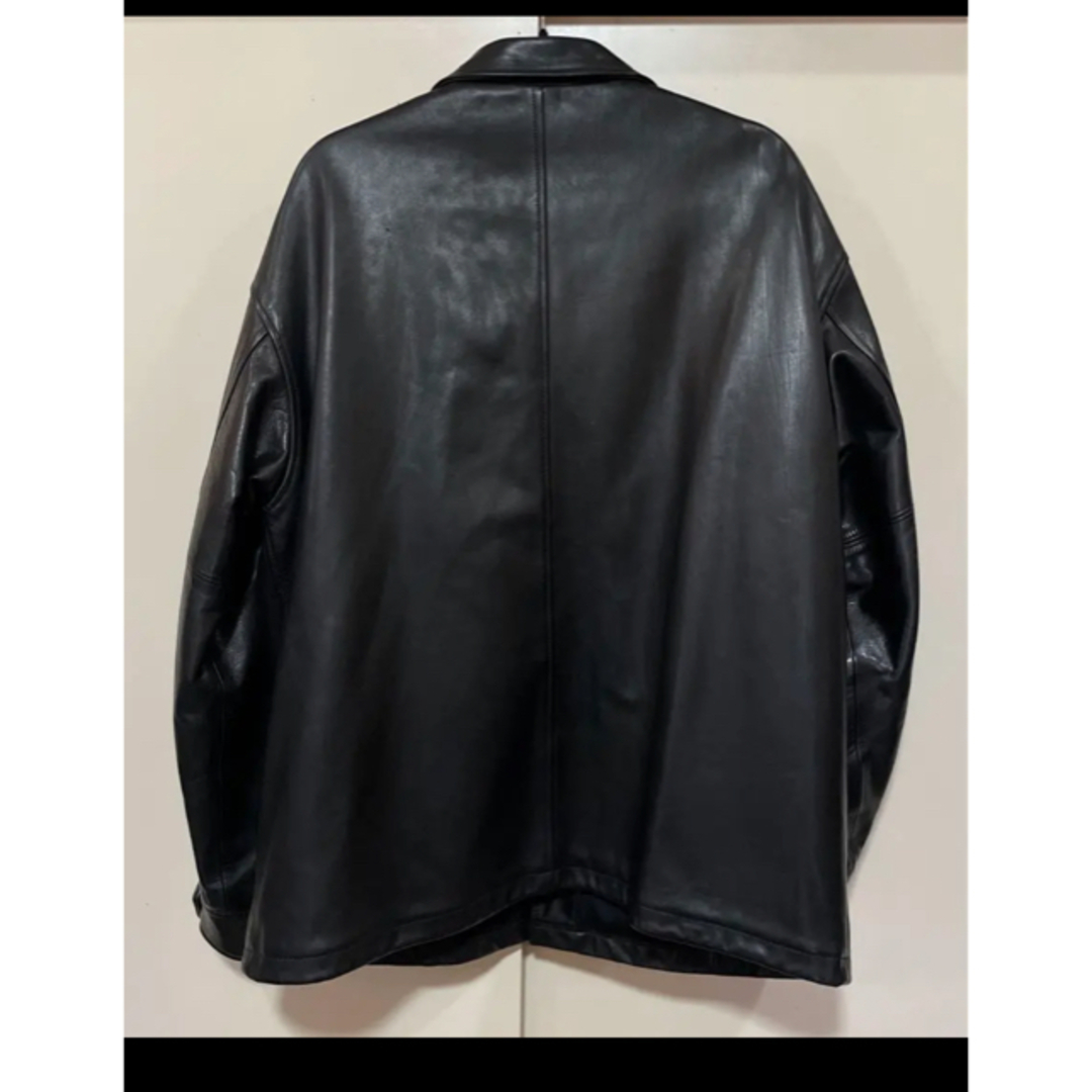 COOTIE Leather Coach Jacket レザーコーチジャケット)