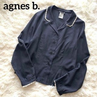 アニエスベー agnes b アニエス ベー ブラウス シャツ トップス レース