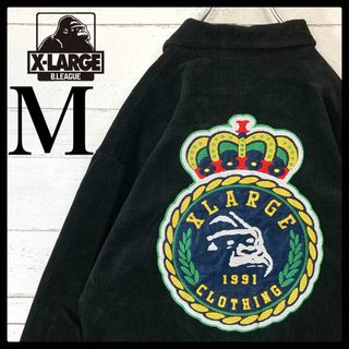 少し美品 エクストララージ XLARGE 刺繍  ブルゾン