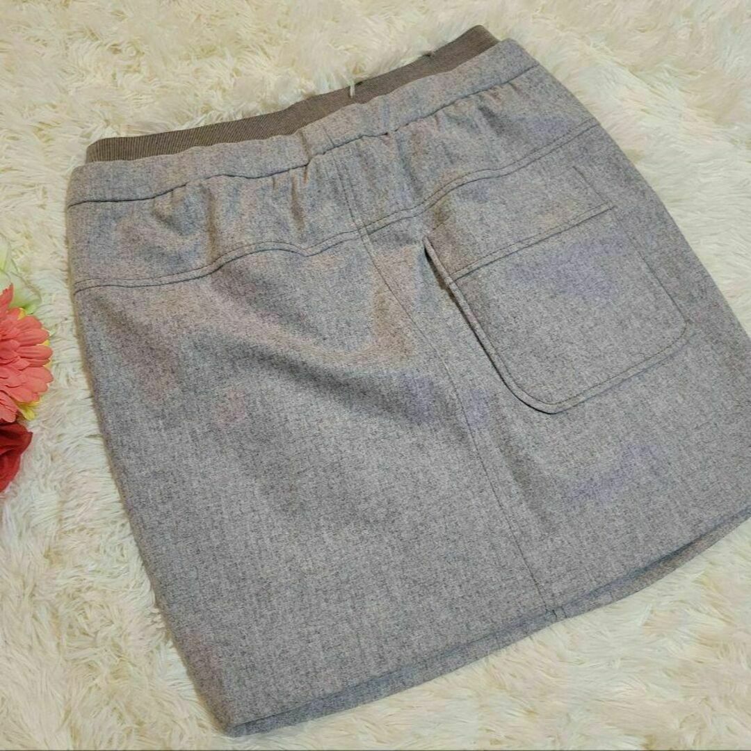 ブルネロクチネリ グレー シンプル スカート スウェット トレーナー ジャケット