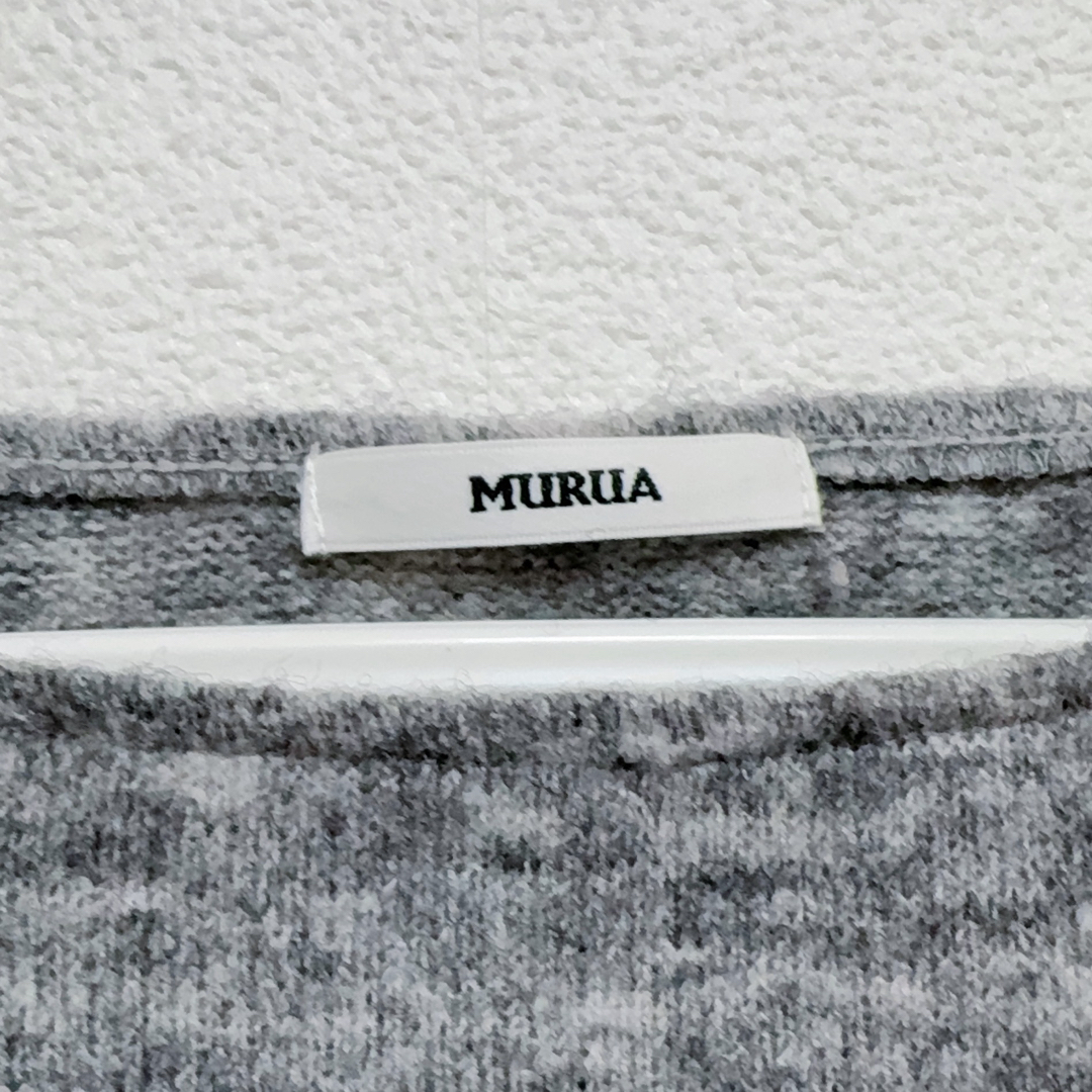 MURUA(ムルーア)のMURUA ショート丈ニット ムルーア レディースのトップス(ニット/セーター)の商品写真