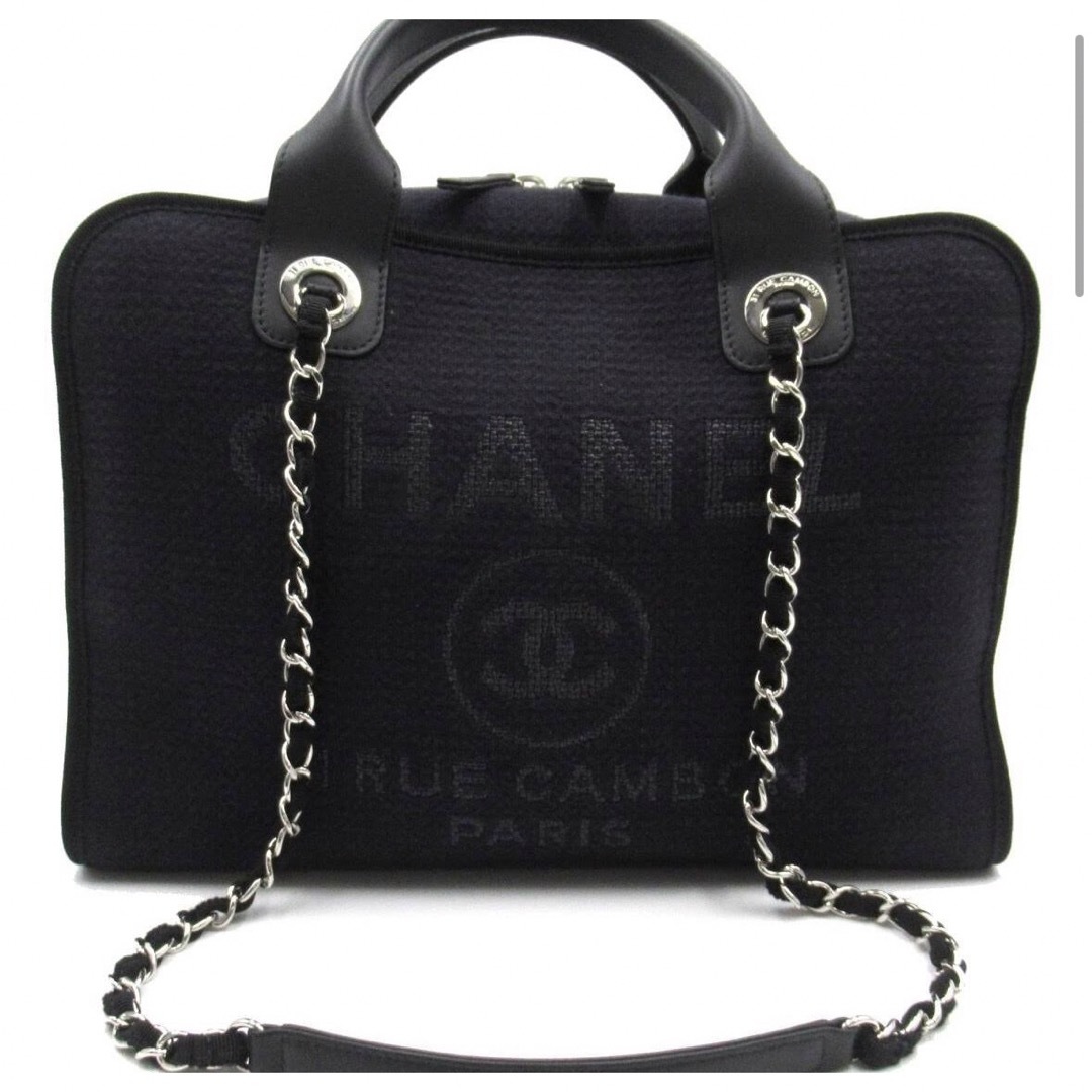 CHANEL シャネル　ドーヴィル ボーリングバッグ